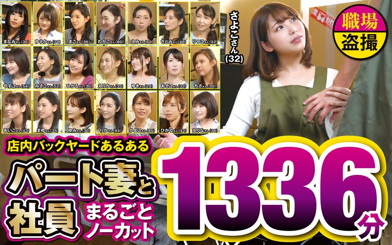JJDX-015 - Common Scenes From The Backstage Of A Store: Part-Time Workers And Full-Time Employees--Uncut And Unedited, 1,336 Minutes