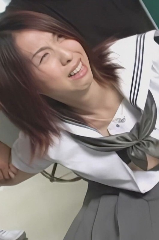 TSSR-064-04 - A High School Girl In Bondage. Men Grope Her Body And Drip Wax On Her, Making Her Scream In Agony! 1